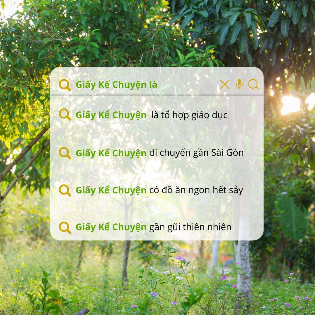 Các chương trình giáo dục ở Giấy mang tinh thần “Learn to chill”